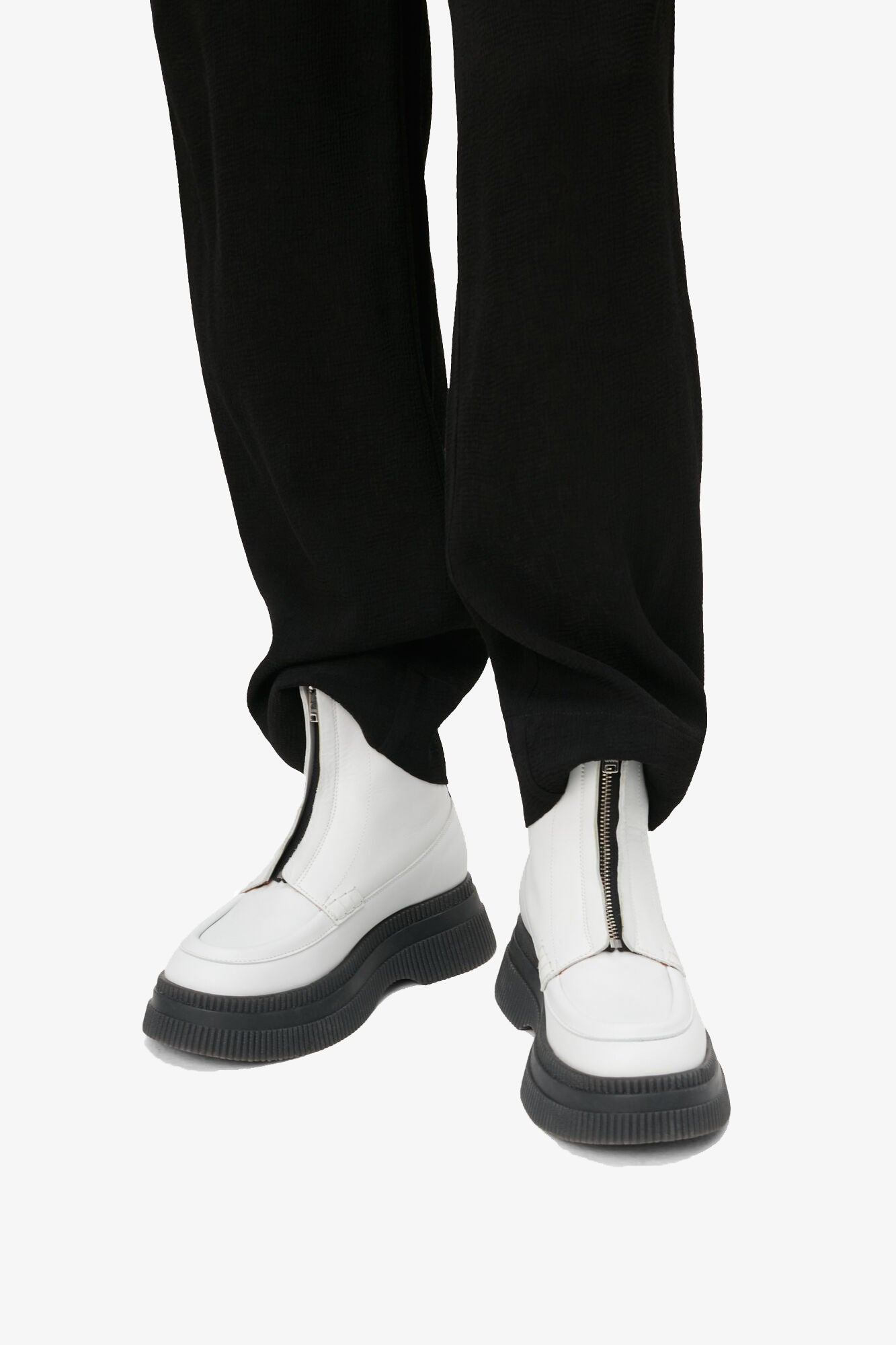 GANNI Creepers Wallaby Zip Boots