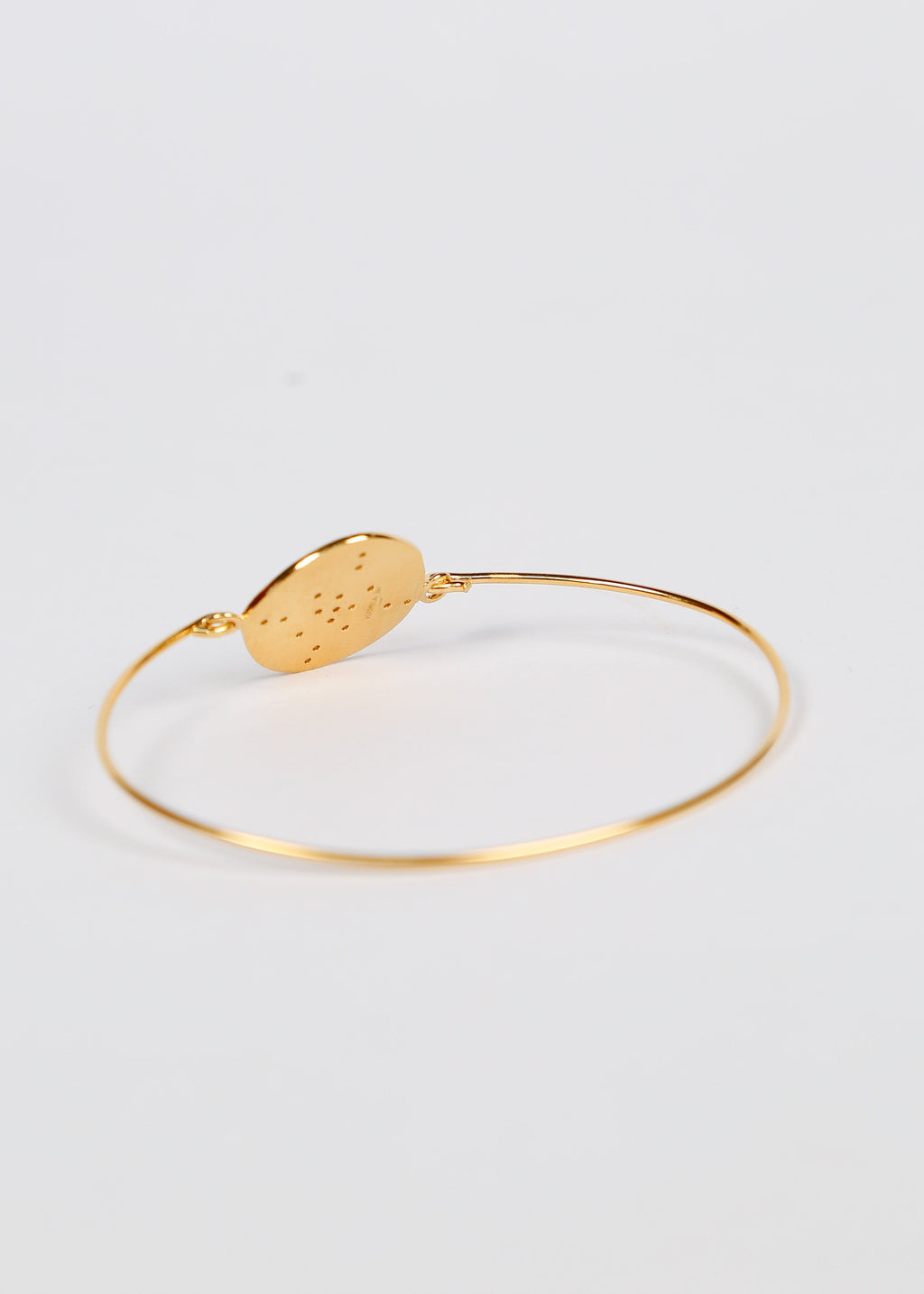 HANKA Hope Jonc Medallion in Moonlight Zirconium