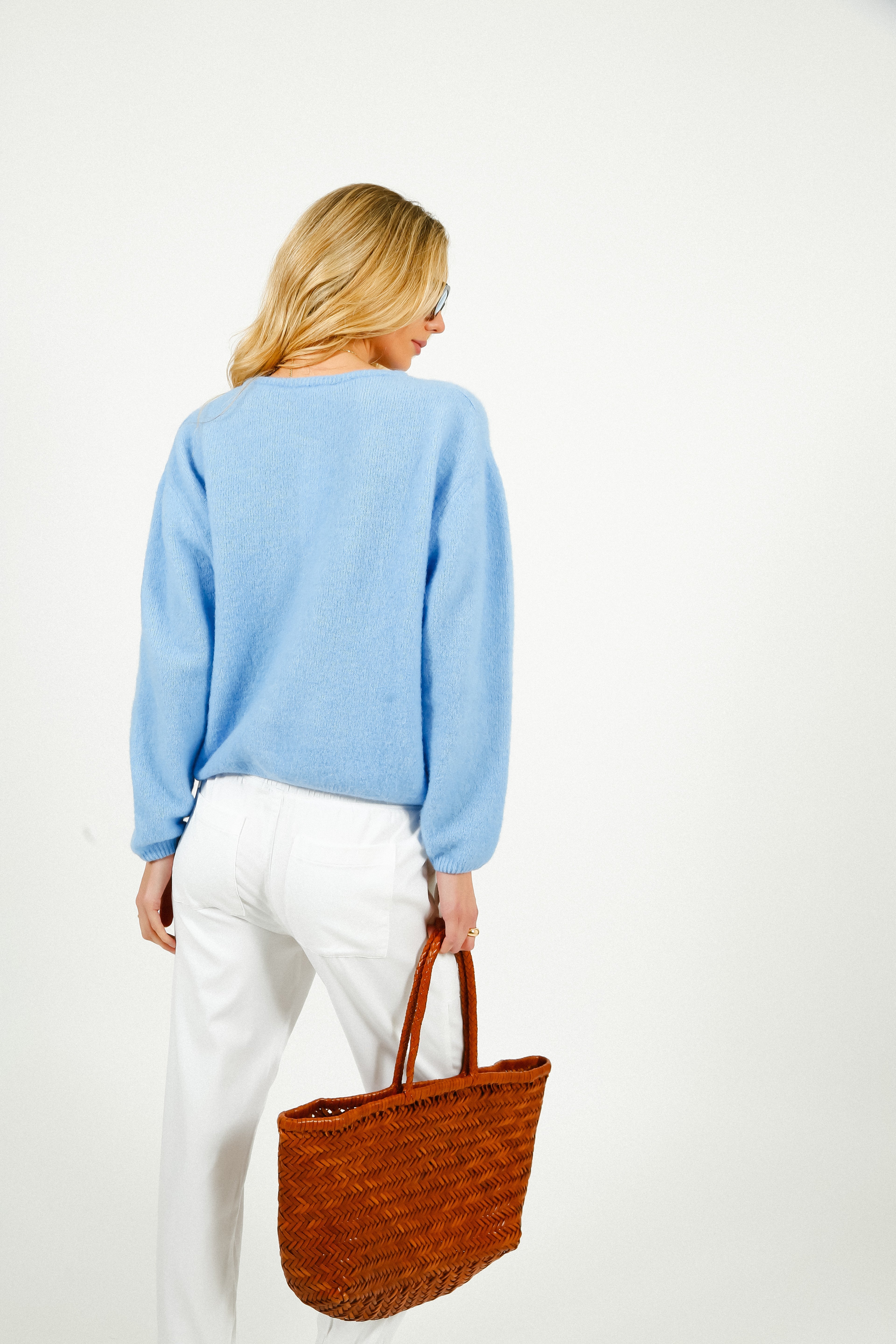 AV Vitow Knit Cardi in Atmosphere Chine