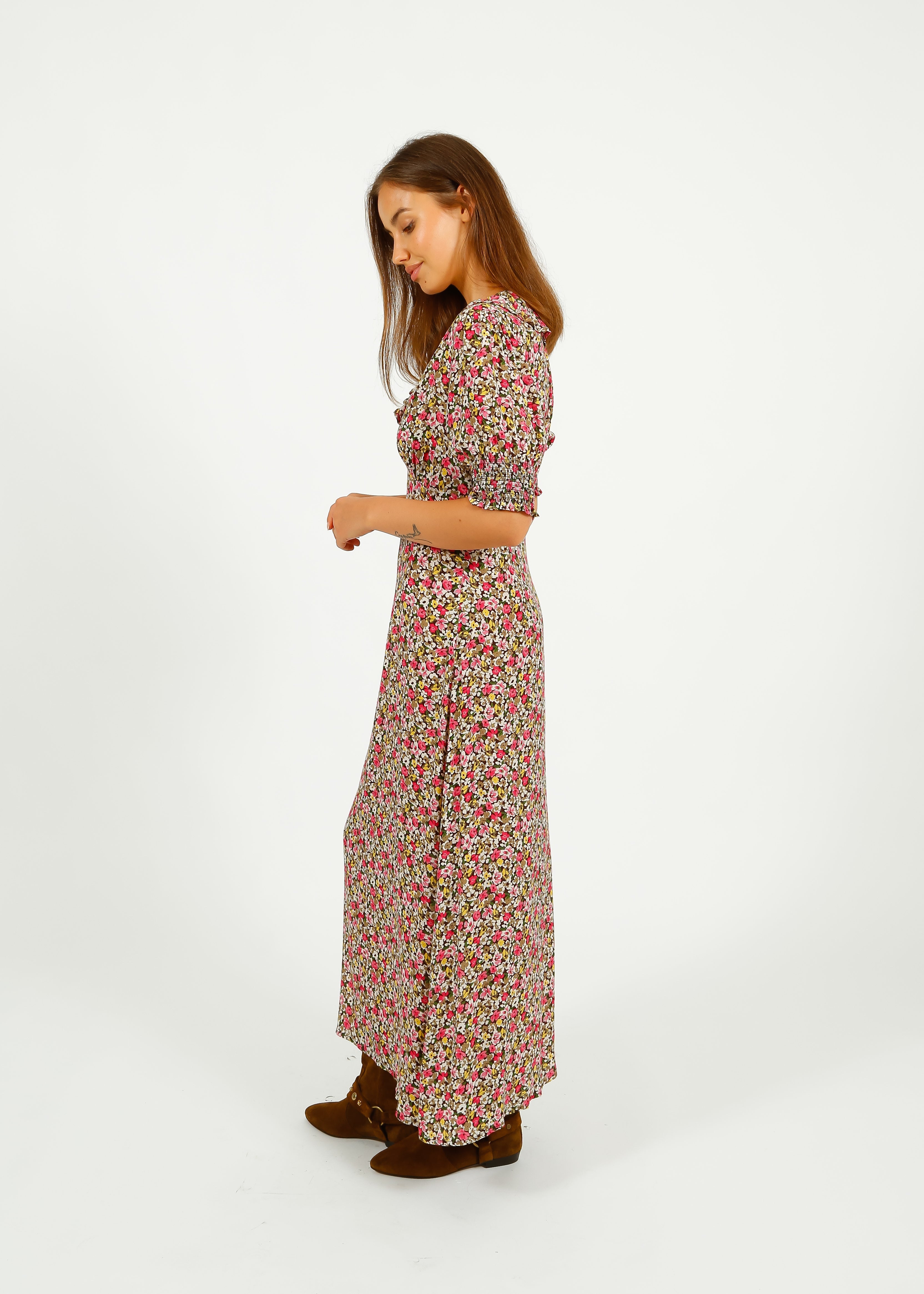 Primrose Park Dolly Dress in Floral