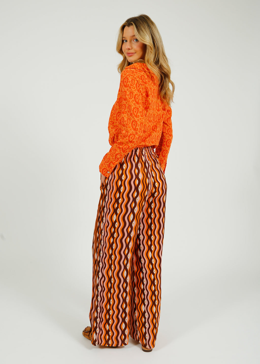 Primrose Park Kylie Trousers in Waves