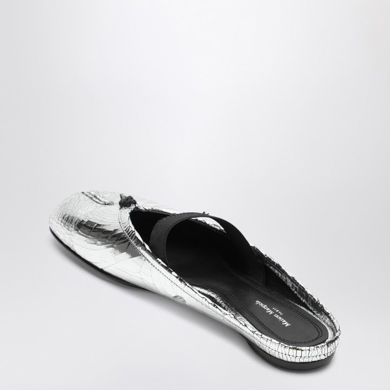 Mule Tabi broken mirror silver