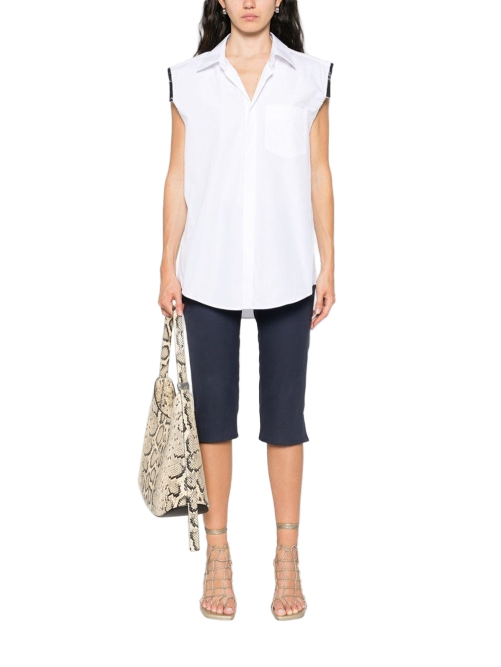 LAYERED SHOULDER SHIRT