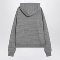 Grey Cotton Sweatshirt With Logo