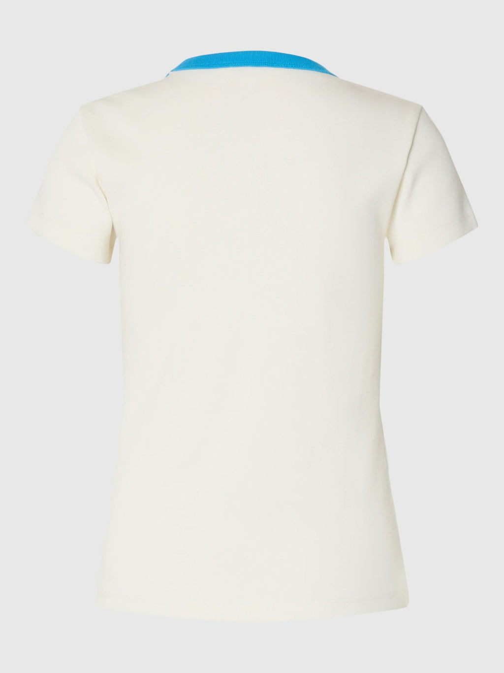 SELECTED Milly SS Tee in Malibu Blue, Egret
