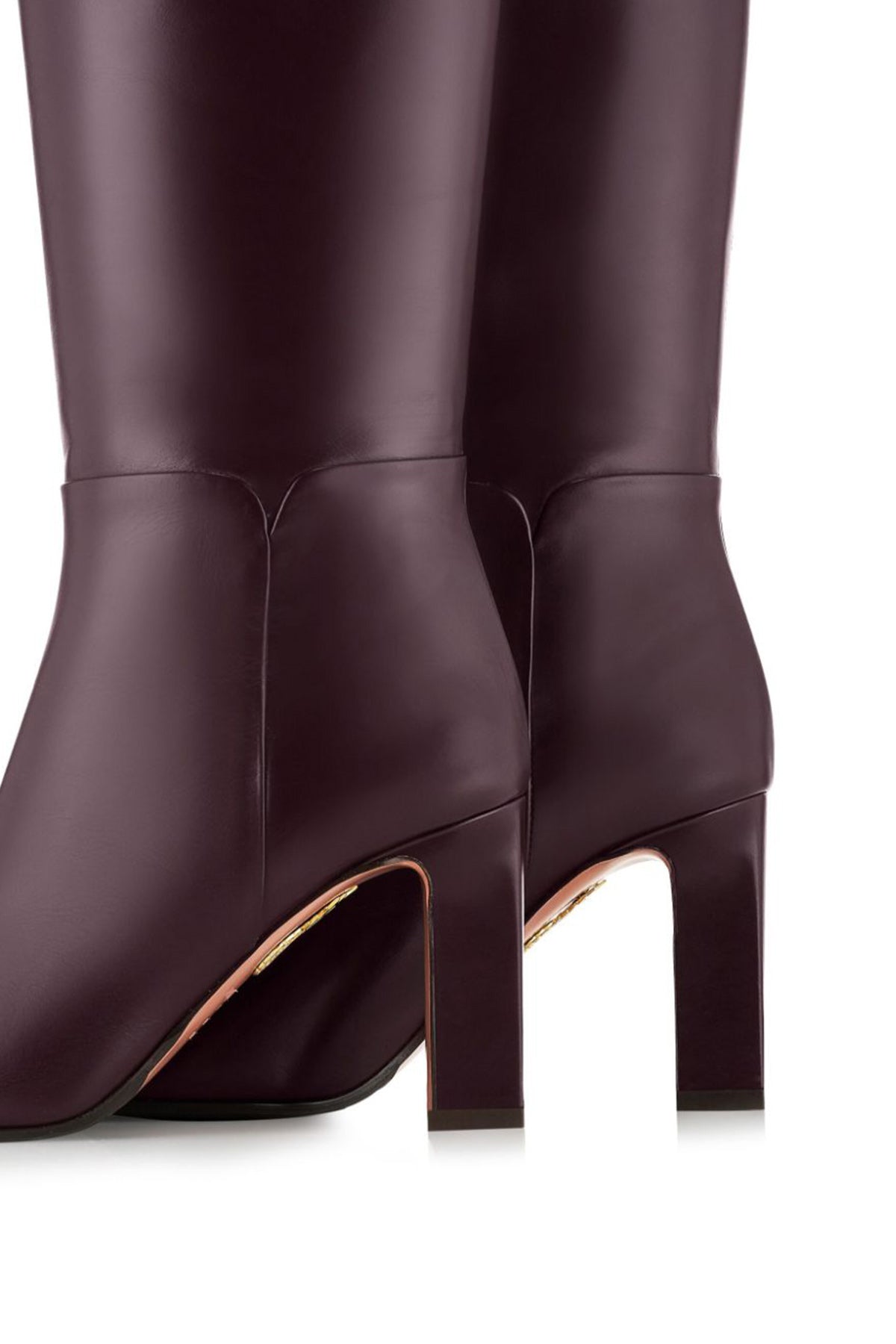 SELLIER BOOTS IN GLOSSY LEATHER
