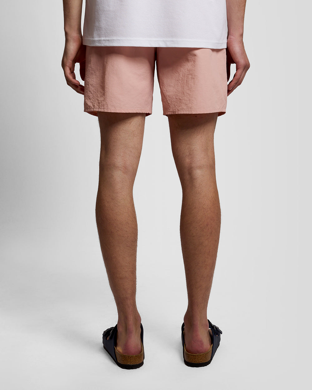 Lyle & Scott Mens Swim Shorts | Pink Grapefruit