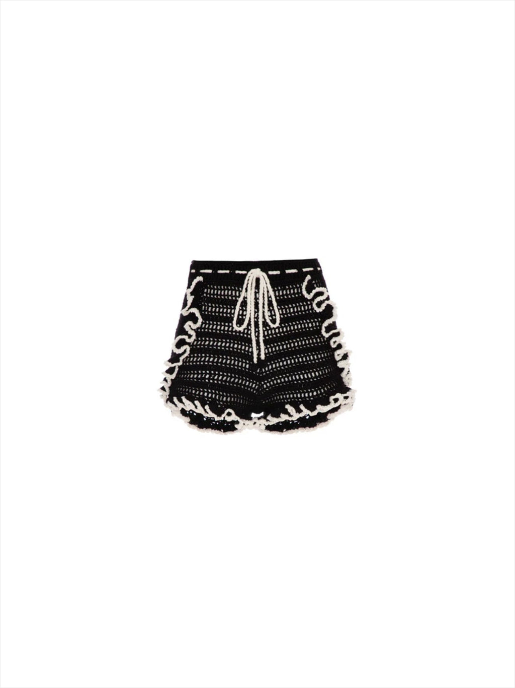 POPPY CROCHET FLOWER SHORT