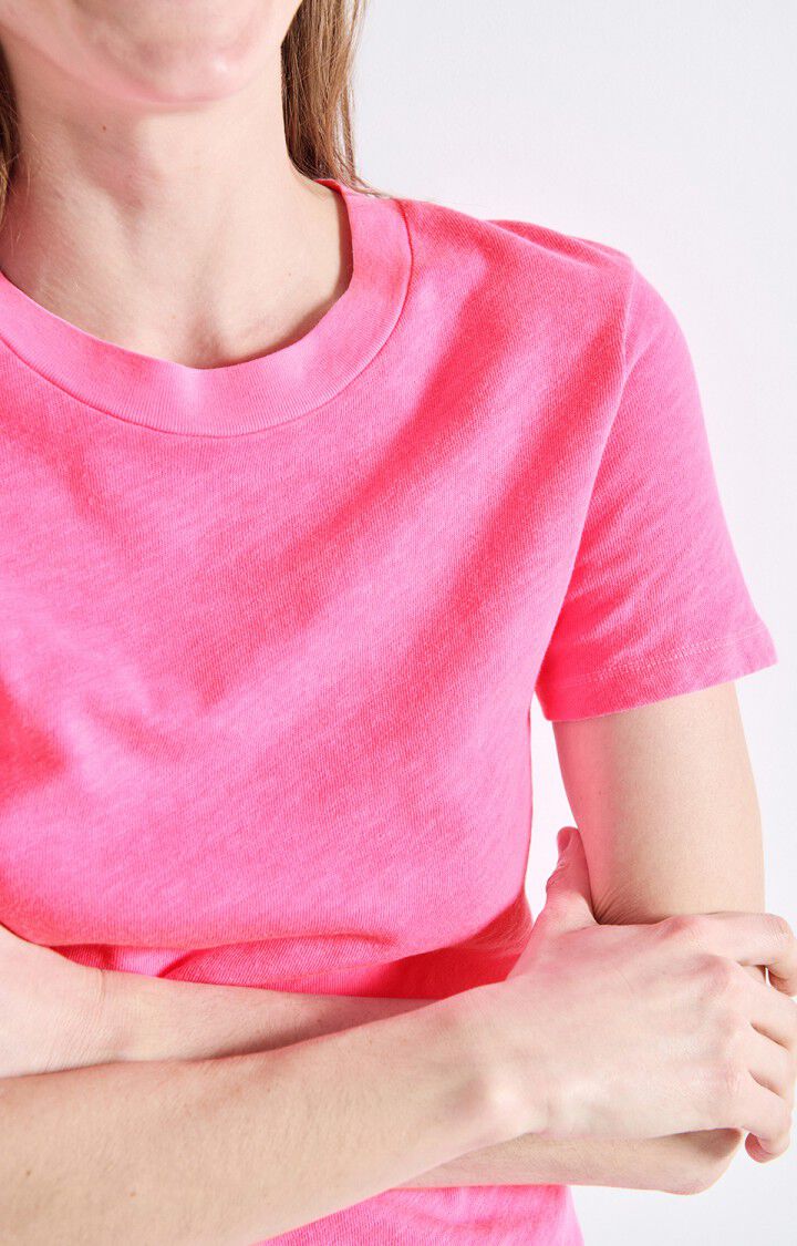 American Vintage Sonoma 28 Tee in Pink Acid Vintage
