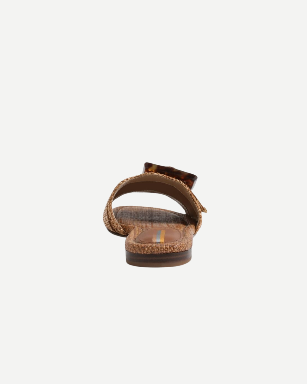 Sam Edelman Bambi Raffia Slide in Leather