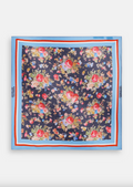 Essentiel Antwerp Jungle Square Printed Scarf in Dark Night
