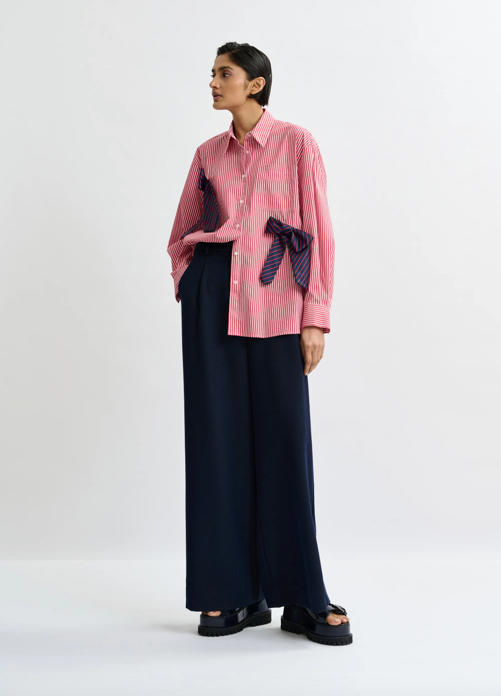 Essentiel Antwerp Jiwi Shirt in Orange Brulee