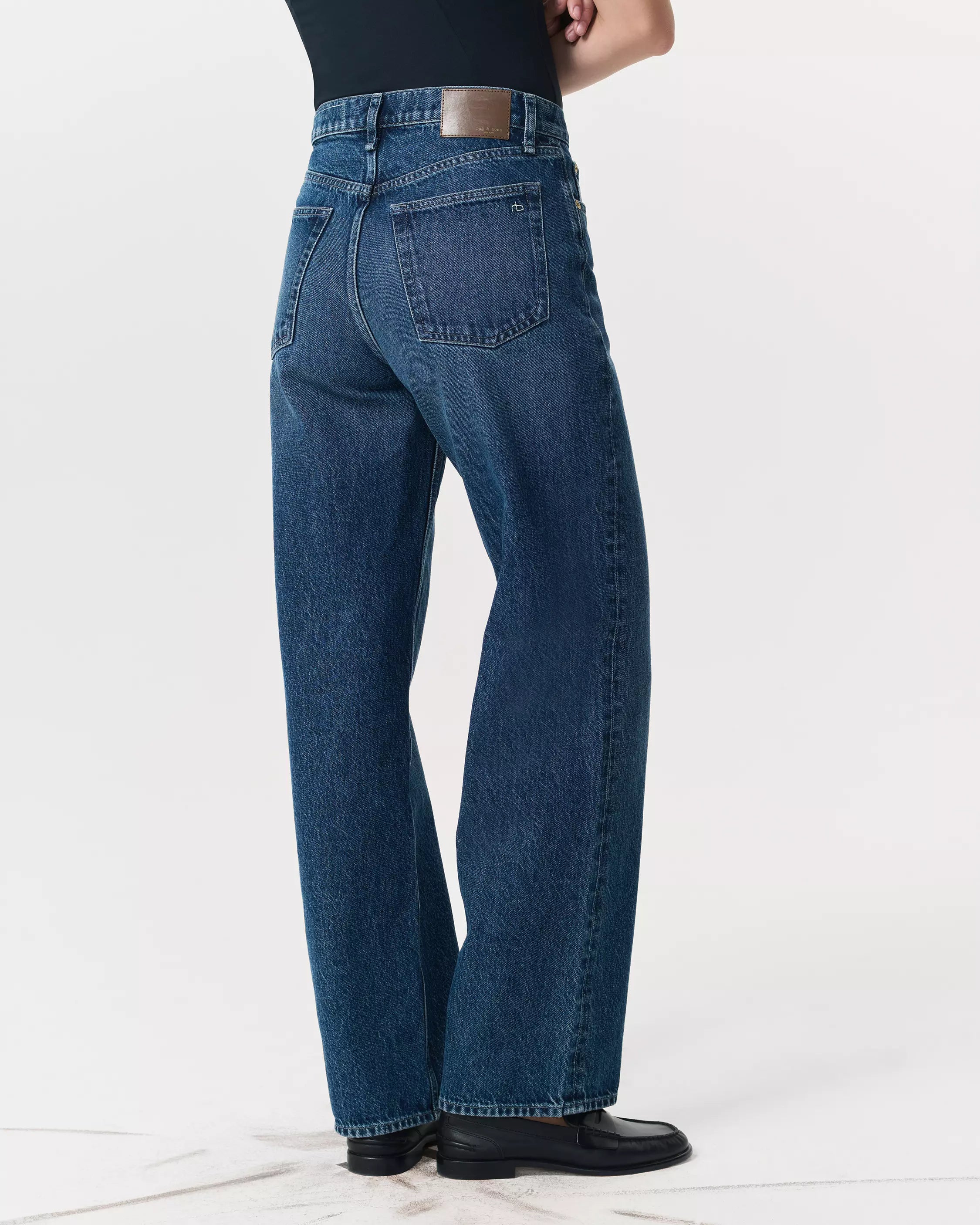 Rag & Bone Shea HR Relaxed Straight in Adeline