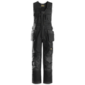 Snickers 0214 Craftsmen One-Piece Holster Pocket Trousers, Canvas+ Black / 31" Waist - 35" Leg - Snickers Size 146