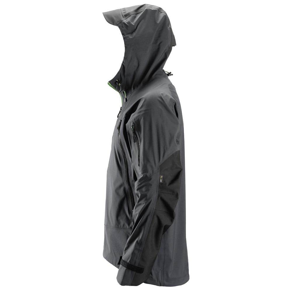 Snickers 1300 FlexiWork Stretch Waterproof Shell Jacket Steel Grey / XL
