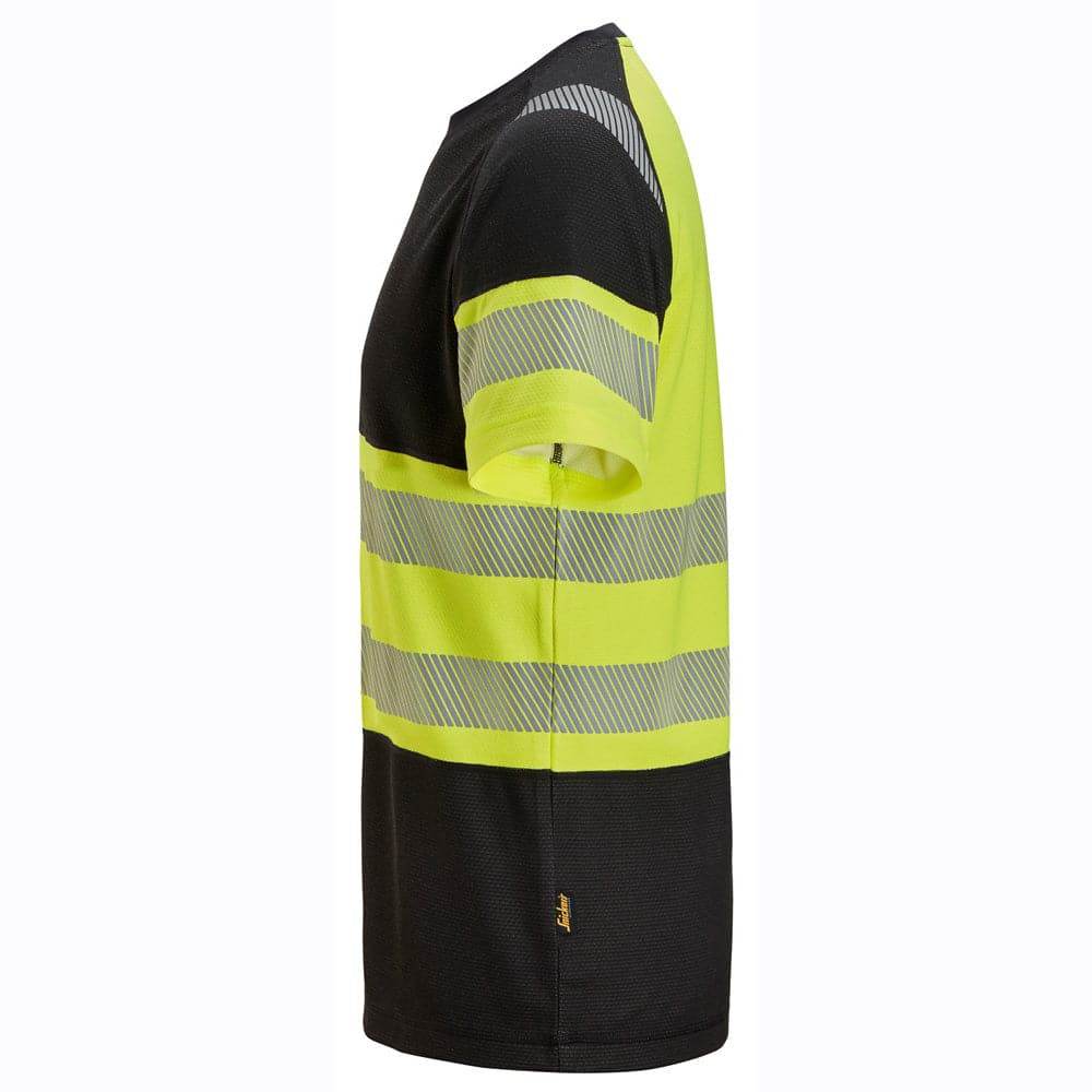 Snickers 2538 High-Vis Two Tone Class 1 Short Sleeve T-Shirt