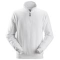 Snickers 2818 ½ Zip Work Sweatshirt White XL