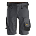 Snickers 6143 AllroundWork Stretch Shorts Steel Grey/Black, 36" Waist-Snickers 52