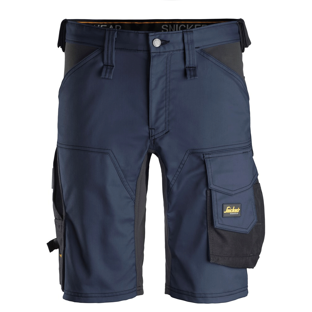 Snickers 6143 AllroundWork Stretch Shorts Navy Blue 41" Waist - Snickers Size 58