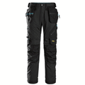Snickers 6210 LiteWork, 37.5® Holster Pocket Work Trousers Black / 150 (35" Waist, 35" Leg)