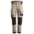 Snickers 6341 AllroundWork Stretch Kneepad Trousers Khaki/Black, 39" Waist 32" Leg-Snickers 56