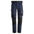 Snickers 6341 AllroundWork Stretch Kneepad Trousers Navy Blue / Black / 48 (33" Waist, 32" Leg)