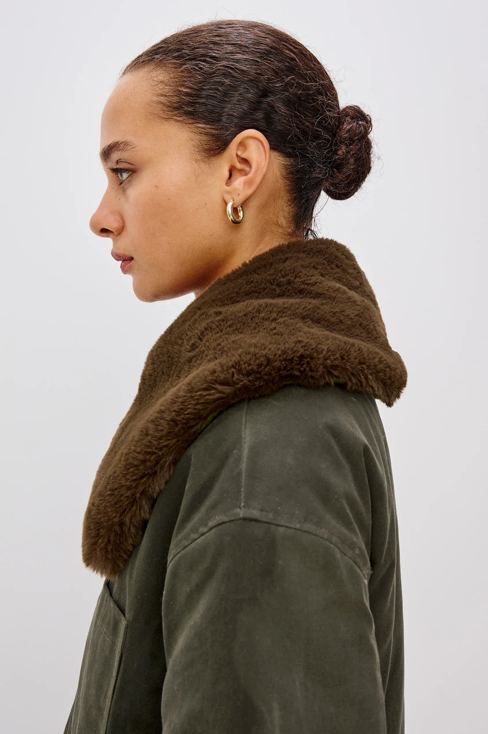 Rails Tessuto Jacket in Umber
