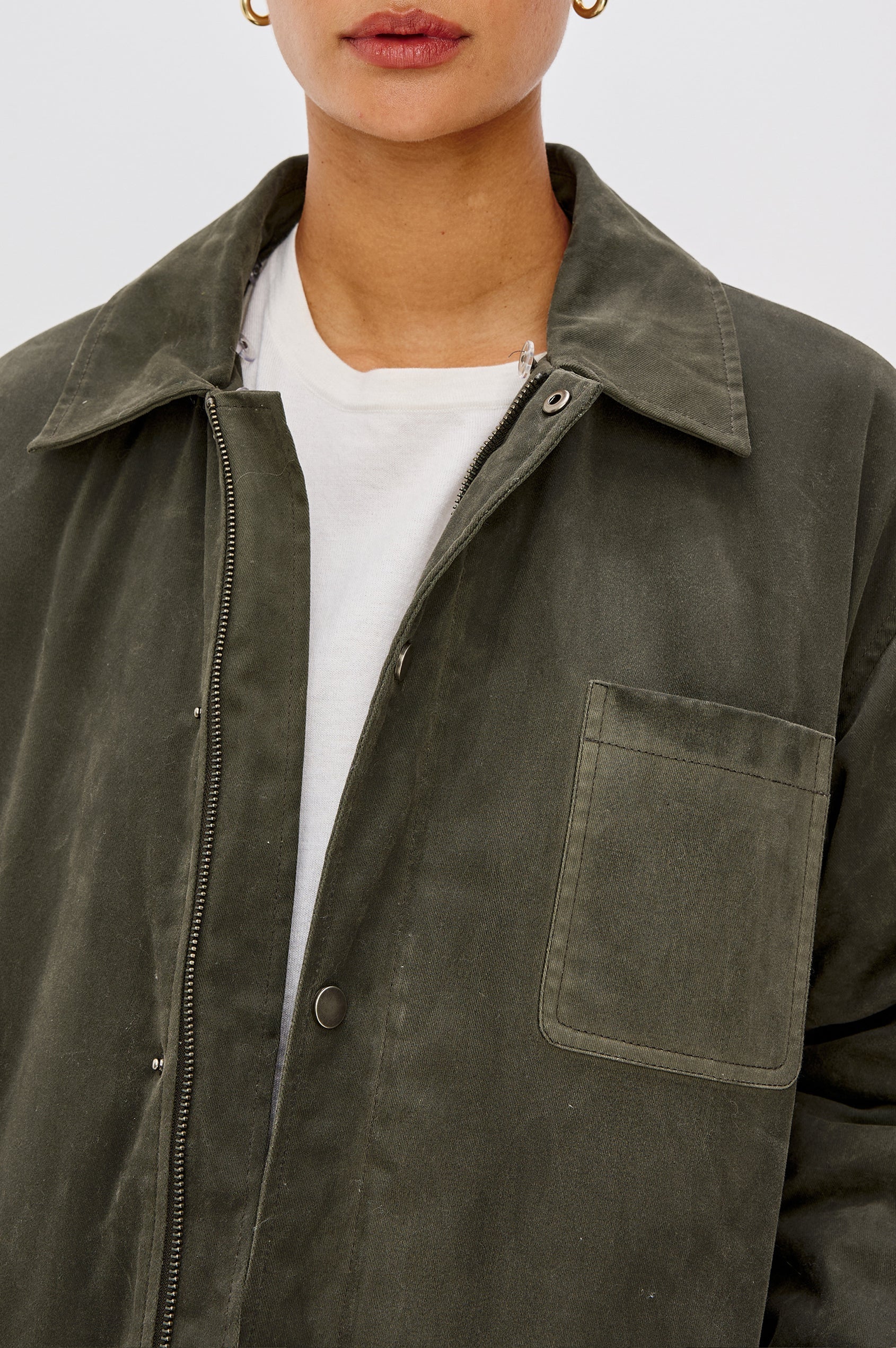 Rails Tessuto Jacket in Umber