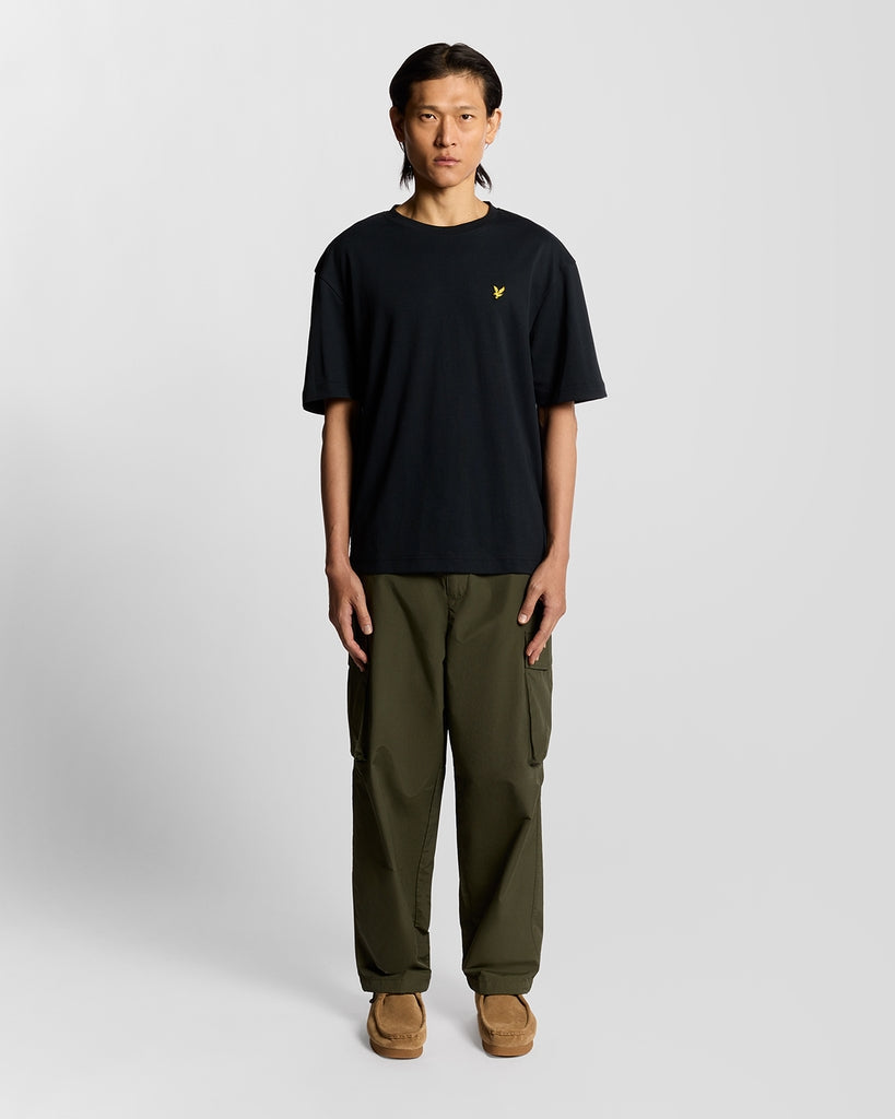 Lyle & Scott Mens Ultra Soft Cotton Blend T-Shirt | Dark Navy