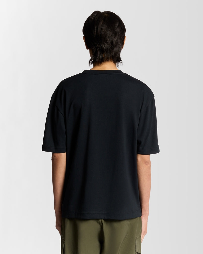 Lyle & Scott Mens Ultra Soft Cotton Blend T-Shirt | Dark Navy