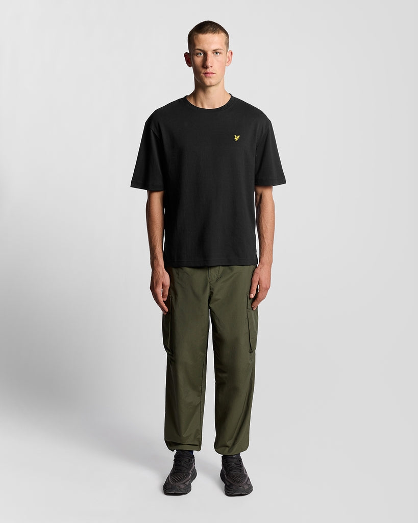 Lyle & Scott Mens Ultra Soft Cotton Blend T-Shirt | Black