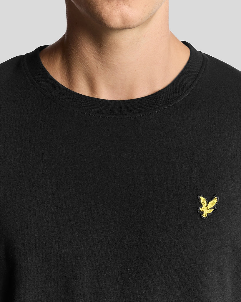 Lyle & Scott Mens Ultra Soft Cotton Blend T-Shirt | Black