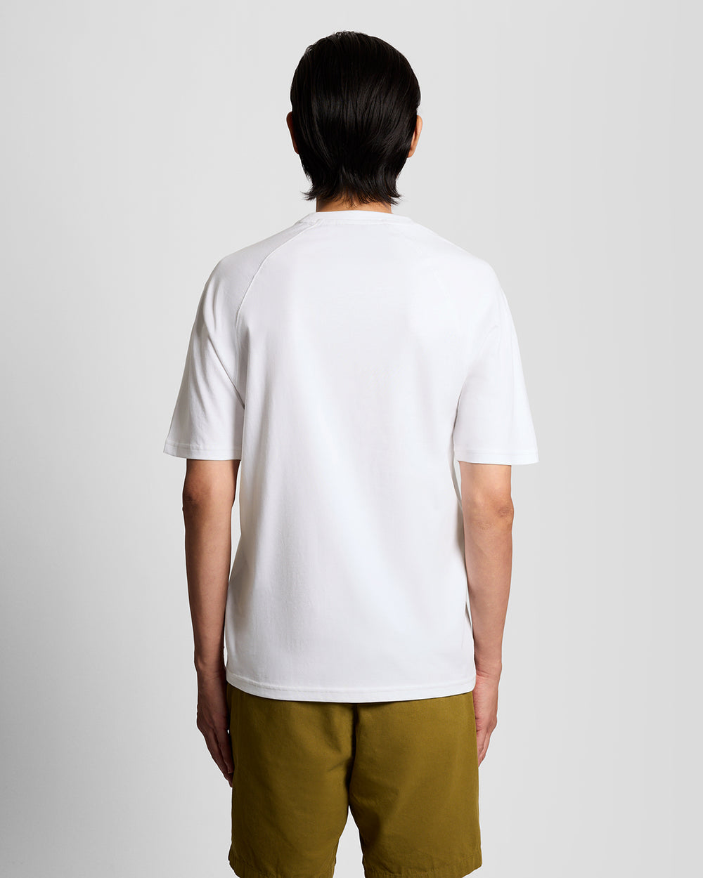 Lyle & Scott Mens Keep Fresh Chest Graphic T-Shirt | White