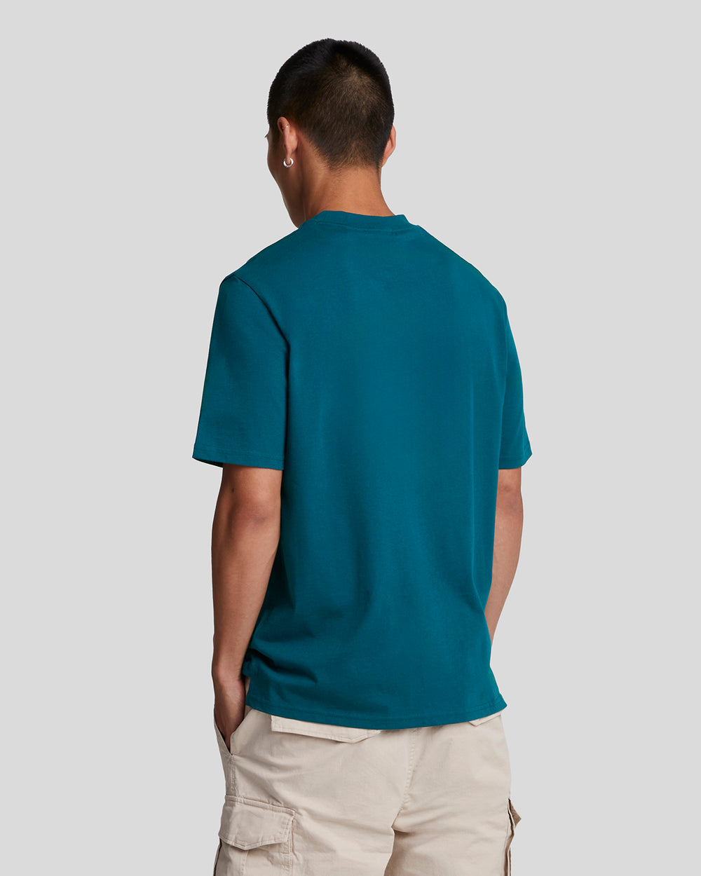 Lyle & Scott Mens Cotton Crew Neck T-Shirt | Apres Navy