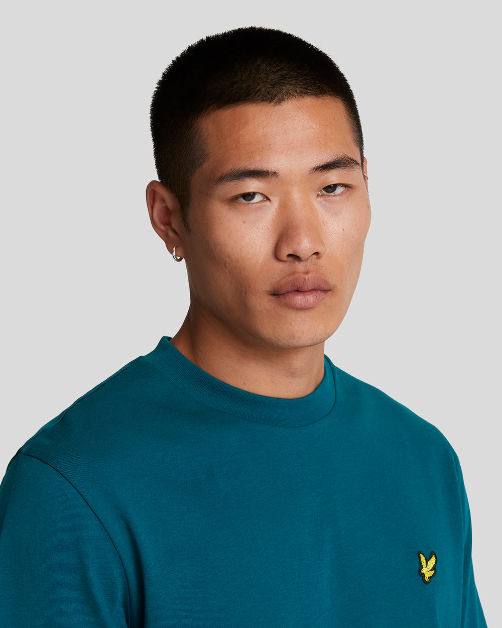 Lyle & Scott Mens Cotton Crew Neck T-Shirt | Apres Navy