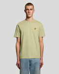 Lyle & Scott Mens Cotton Crew Neck T-Shirt | Herb Green