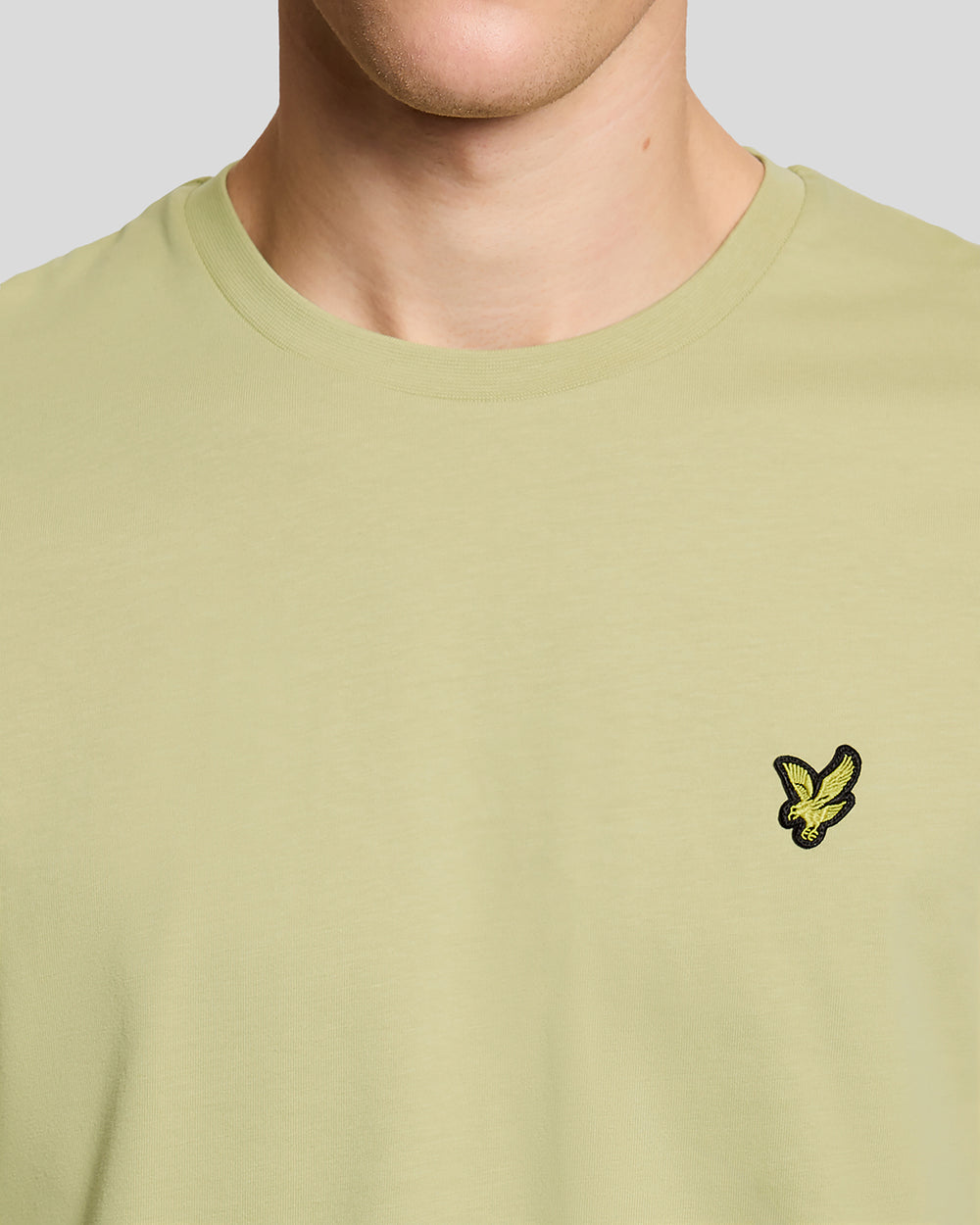 Lyle & Scott Mens Cotton Crew Neck T-Shirt | Herb Green