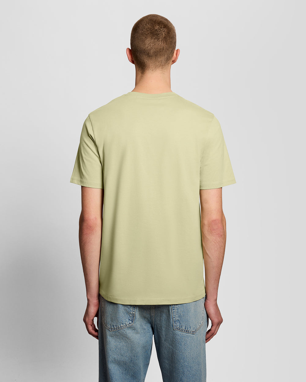 Lyle & Scott Mens Cotton Crew Neck T-Shirt | Herb Green