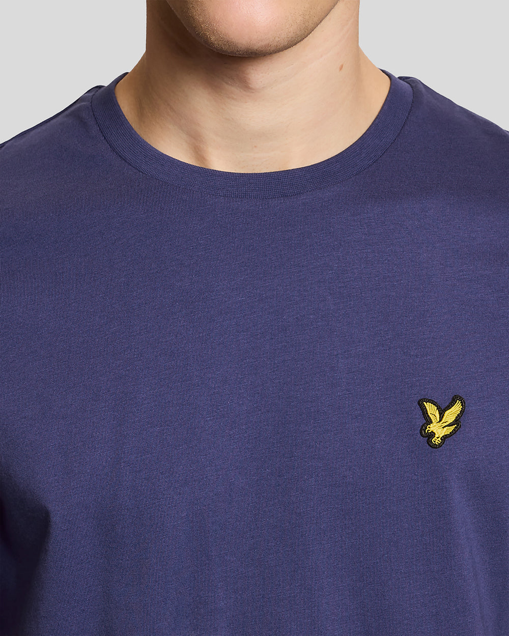 Lyle & Scott Mens Cotton Crew Neck T-Shirt | Rich Navy