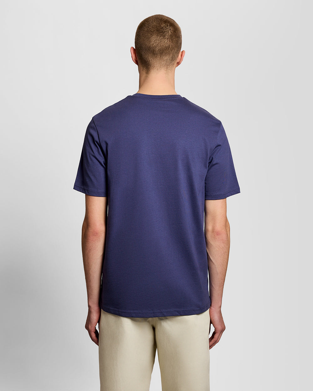Lyle & Scott Mens Cotton Crew Neck T-Shirt | Rich Navy