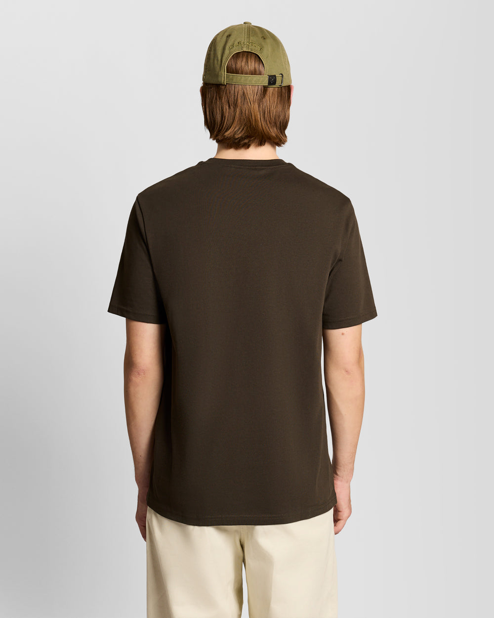 Lyle & Scott Mens Cotton Crew Neck T-Shirt | Ebony