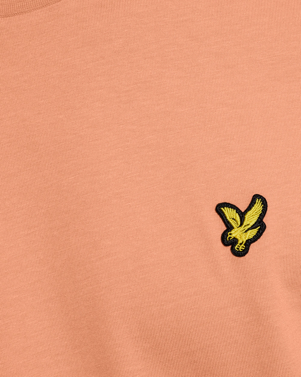 Lyle & Scott Mens Cotton Crew Neck T-Shirt | Terracotta Pot