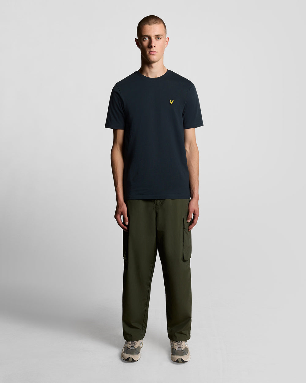 Lyle & Scott Mens Cotton Crew Neck T-Shirt | Dark Navy