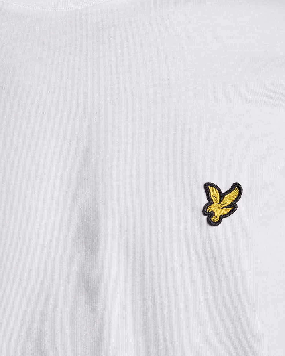 Lyle & Scott Mens Long Sleeve Cotton T-Shirt | White