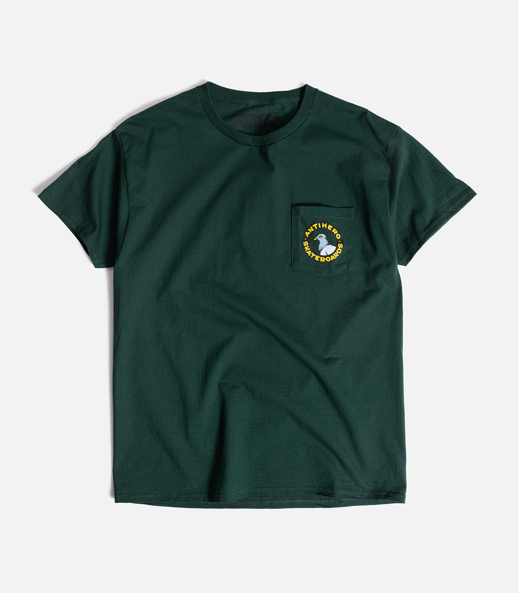 Antihero Pigeon Round Pocket T-Shirt