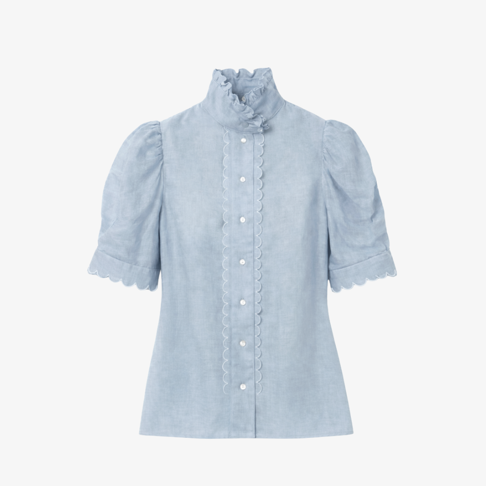 Thierry Colson Vita Blouse - Grey