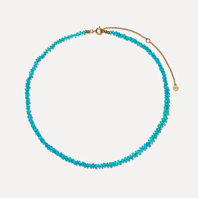 BON BON Turquoise Fire Opal Necklace
