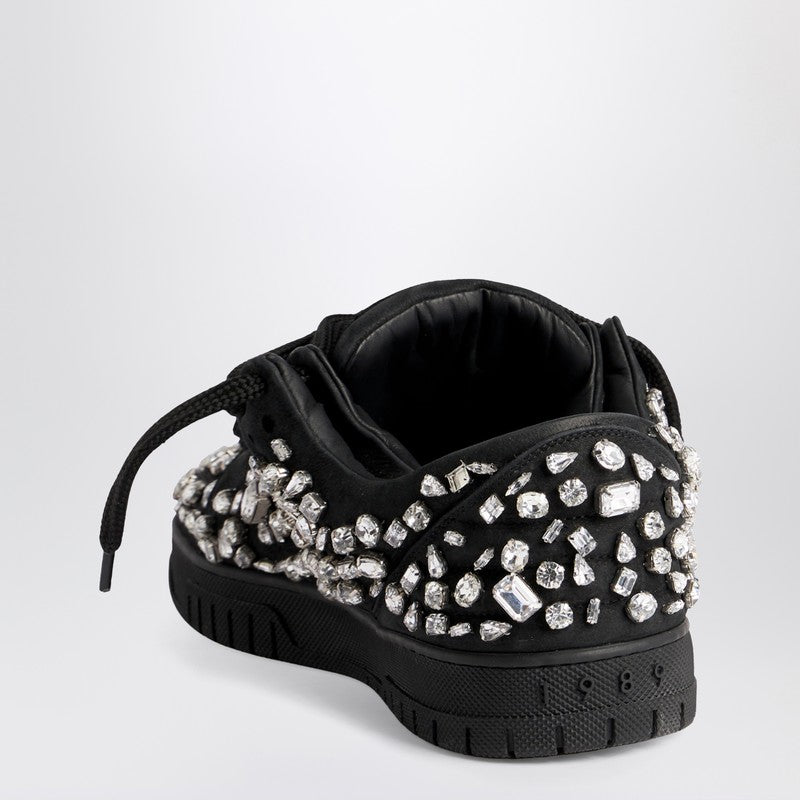 Skate Sneaker Crystals Black
