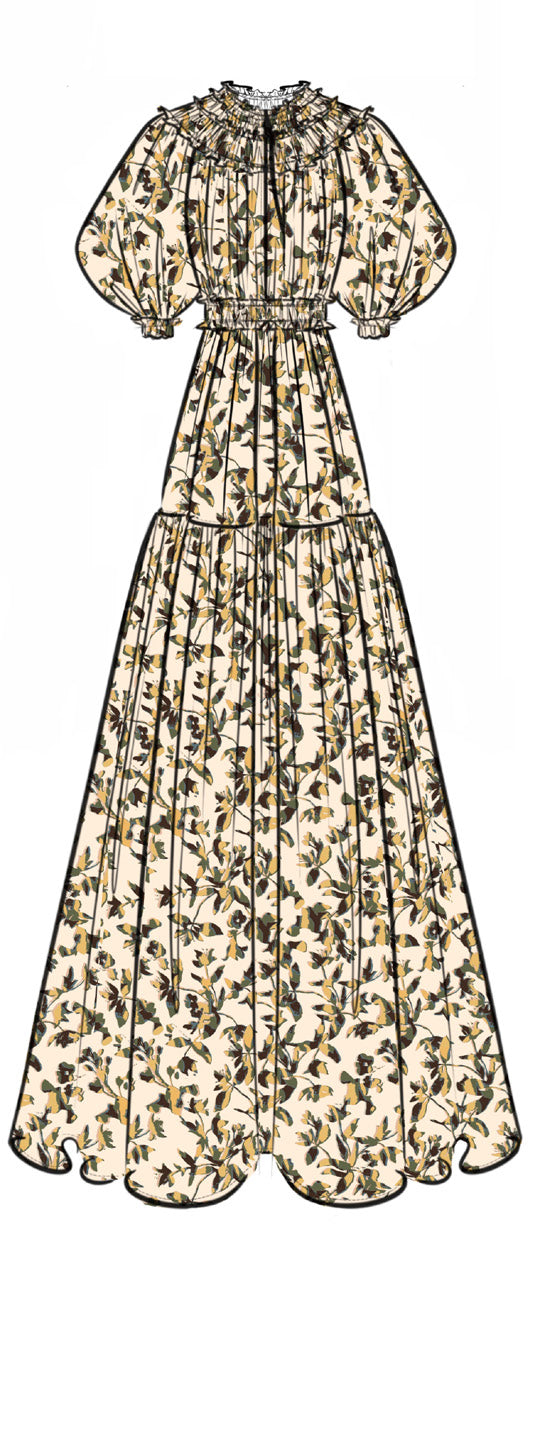 Othella Short Sleeve Midi Dress