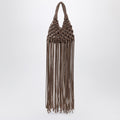 Vannifique Mini Topaz Bag with Crystals and Fringes